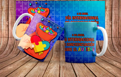 Plantillas Tazas Autismo Vol.1