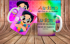Plantillas Tazas Autismo Vol.1 - comprar online