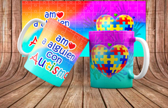 Imagen de Plantillas Tazas Autismo Vol.1