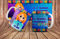 Plantillas Tazas Autismo Vol.1 - PlantillasyVectores
