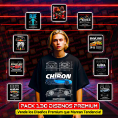 Mega Pack 130 Diseños Autos Premium Vol.2 - comprar online