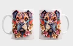 Plantillas Tazas 3D Perros de Raza - comprar online