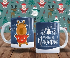 Plantillas Tazas Capibara Navidad - tienda online
