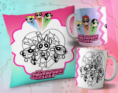 Plantillas Cojines + Tazas Infantiles P/ Pintar V3 - tienda online