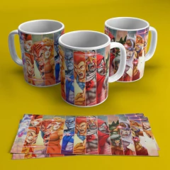 +250 Plantillas Para Tazas Comic Superheroes