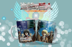 15 Plantillas Sublimación Tazas | Attack On Titan Vol.2