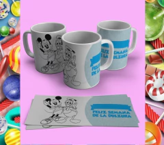 20 Plantillas Sublimación Tazas Infantiles Para Pintar #3 - PlantillasyVectores