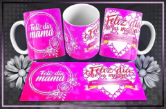 Plantillas Sublimación Tazas Día De La Madre Vol.16 - PlantillasyVectores