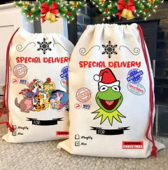 Imagen de 75 Plantillas Sublimación Saquitos Navidad Vol.11