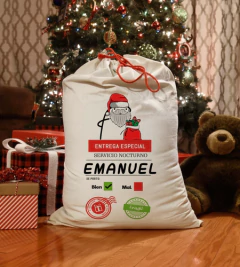 Plantillas Sublimación Morrales Saquitos - Flork Navidad - comprar online