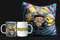 Plantillas Sublimación Tazas Cojines - Minions Origen De Gru
