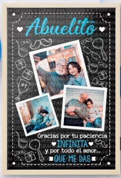 Kit Imprimible Cuadros Día Del Padre Pizarra | Editable Ppt - comprar online