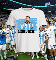 Plantillas Sublimación Poleras Messi Campeón - comprar online