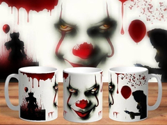 Plantillas Sublimación Tazas - Personajes Películas Terror - PlantillasyVectores
