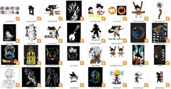Mega Pack +400 Plantillas Vectores Sublimación Dragon Ball Z - comprar online