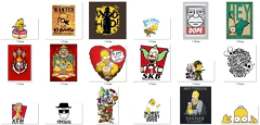 +300 Vectores Plantillas Multiuso Los Simpsons Sublimación - tienda online