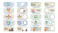 Plantillas Sublimación Tazas Día Del Padre Frases /psd - comprar online