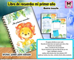 Kit Imprimible Agenda Pediátrica Álbum Recuerdos Bebé - PlantillasyVectores