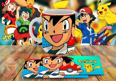 15 Plantillas Sublimación Tazas - Pokemon