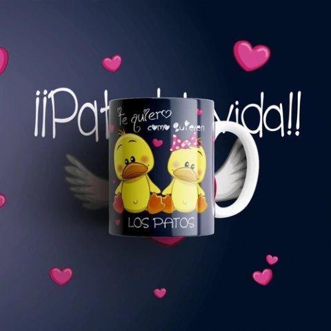 Plantillas Sublimación Tazones Día Del Amor Vol.5