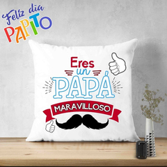 Imagen de Plantillas Sublimación Cojines Padre Feliz Día Papito