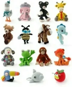 120 Patrones Hermosos Animalitos Amigurumis Tejidos Crochet - comprar online