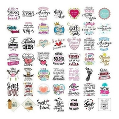 +5000 Vectores Frases Para Sublimación Vinilo Serigrafía - tienda online