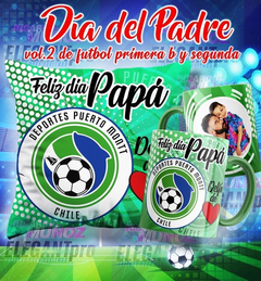 Plantillas Sublimar Padre Tazas + Cojín Fútbol Chile 1ra B en internet