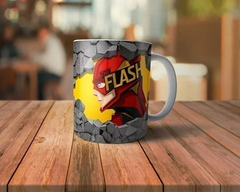 Plantillas Para Tazas + Poleras Torsos Superheroes
