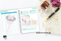 Cuaderno Pediátrico Kit Imprimible | Minnie - PlantillasyVectores