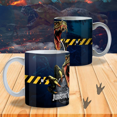 Plantillas Sublimación Tazas - Jurassic Park