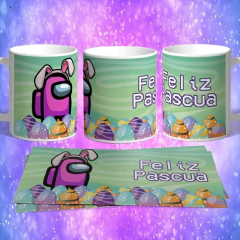 Plantillas Sublimación Tazas - Conejo De Pascua Vol.2 - comprar online