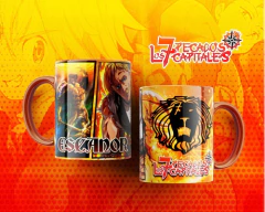 12 Plantillas Sublimación Tazas | 7 Pecados Capitales Vol.2