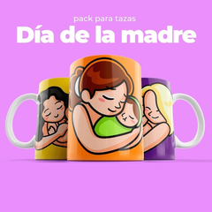 Plantillas Sublimación Tazas Madre, Feliz Primer Día Mamá!