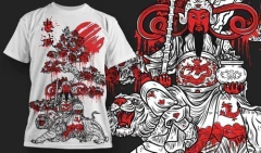 +600 Vectores Premium Plantillas Sublimación Poleras Vinilo