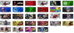 +250 Plantillas Para Tazas Comic Superheroes - PlantillasyVectores