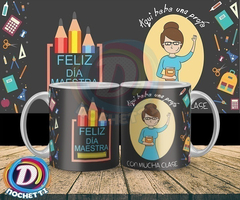 Plantillas Para Tazas Día Del Profesor #1