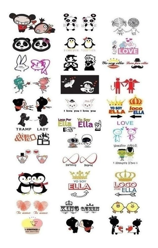 Mega Pack Vectores Vinilo Parejas Día Del Amor San Valentin