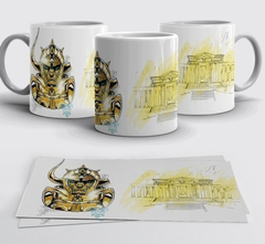 Plantillas Sublimación Tazas | Los Caballeros Del Zodiaco - PlantillasyVectores