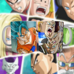 57 Plantillas Sublimación Tazas | Dragon Ball - comprar online