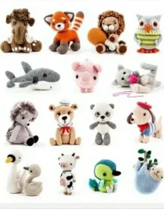 120 Patrones Hermosos Animalitos Amigurumis Tejidos Crochet - tienda online