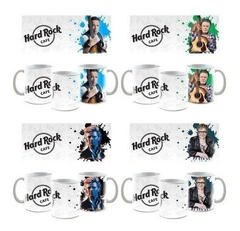 21 Plantillas Para Sublimar Tazas - Hard Rock en internet