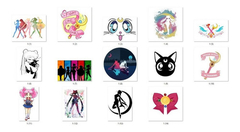 Plantillas Sublimación Vectores Sailor Moon Vol.2 - comprar online