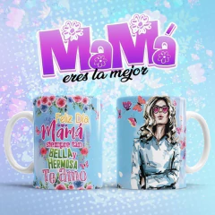 Plantillas Sublimación Tazas Día Madre, Mamá Eres La Mejor! en internet
