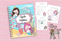 Kit Imprimible Agenda Cuaderno Pediátrico Editable x8 Agendas en internet
