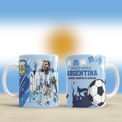 Plantillas Sublimación Tazas Argentina Qatar 2 - tienda online