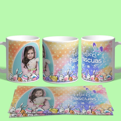 Plantillas Sublimación Tazas - Pascua De Resurrección - PlantillasyVectores