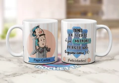 Plantillas Sublimación Tazas #5- Día Del Padre / Psd - PlantillasyVectores