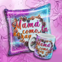 Plantillas Sublimación Cojines + Tazas Día De La Madre Vol.8