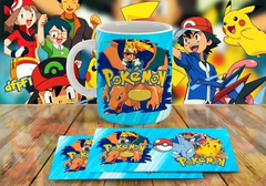 Imagen de 15 Plantillas Sublimación Tazas - Pokemon